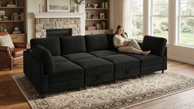 GANDALF 3 Seats Modular Sofa