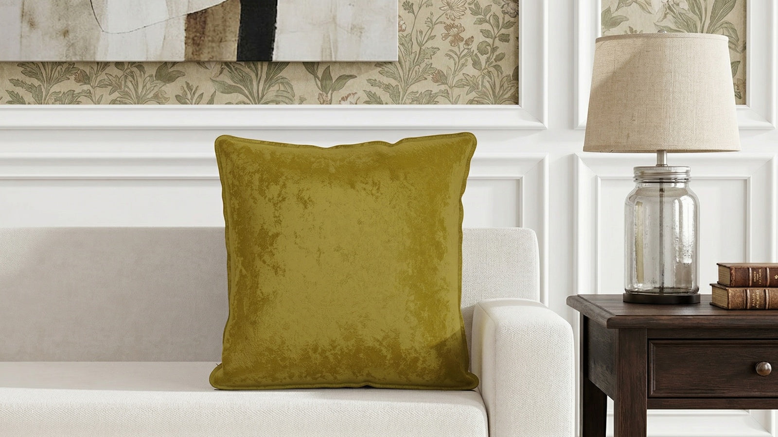 Gilded Dream Natural Decorative Throw Pillows (Pack of 2)