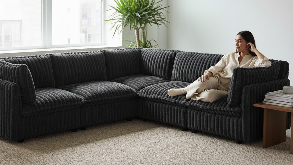 HAWAII PRO 5 Seats V Shape Modular Sofa