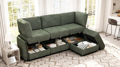 LITTLE HAWAII 4 Seats L Shape Modular Sofa