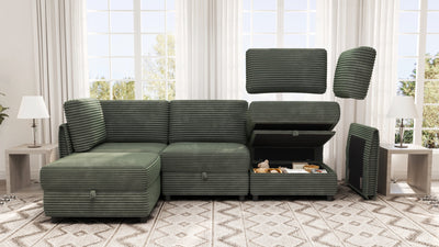 LITTLE HAWAII 4 Seats L Shape Modular Sofa