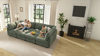 LITTLE HAWAII 4 Seats L Shape Modular Sofa