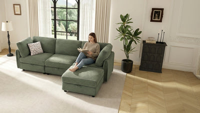 LITTLE HAWAII 4 Seats L Shape Modular Sofa