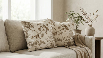KKL Blossom Grace Throw Pillows