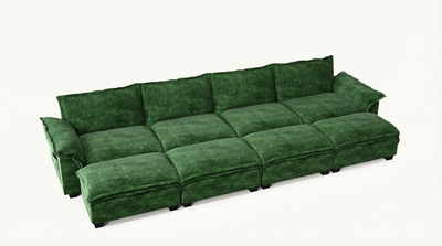 PANDA 7 Seats V Shape Modular Sofa