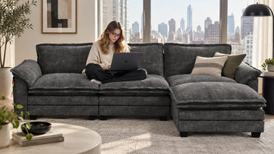 PANDA 2 Seats Modular Sofa