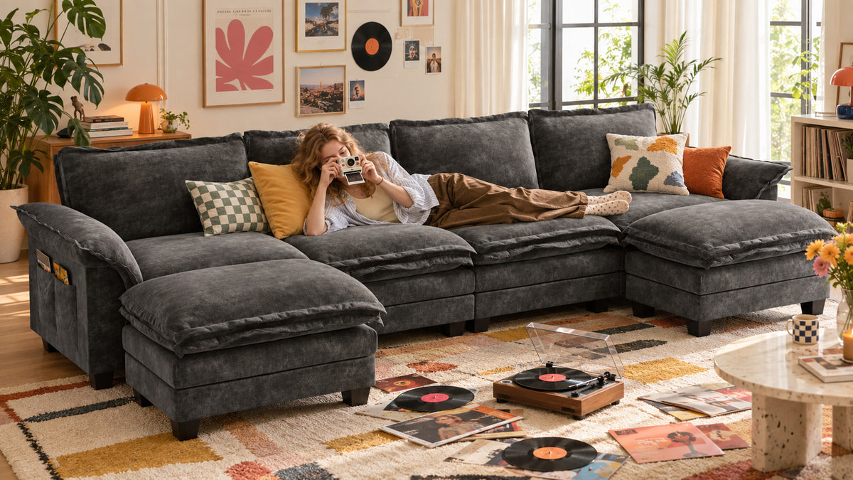 PANDA 2 Seats Modular Sofa