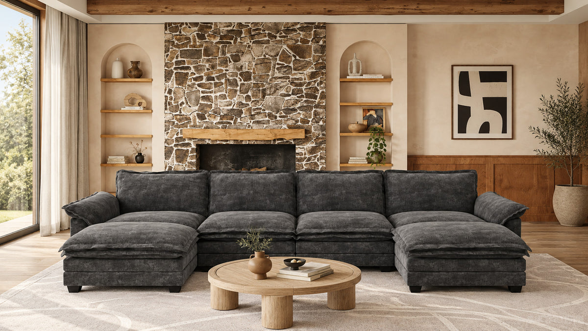 PANDA 2 Seats Modular Sofa