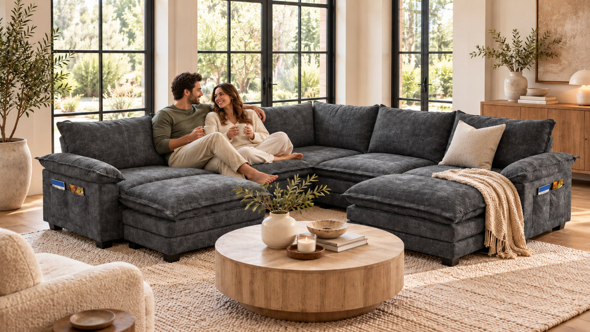 PANDA 2 Seats Modular Sofa