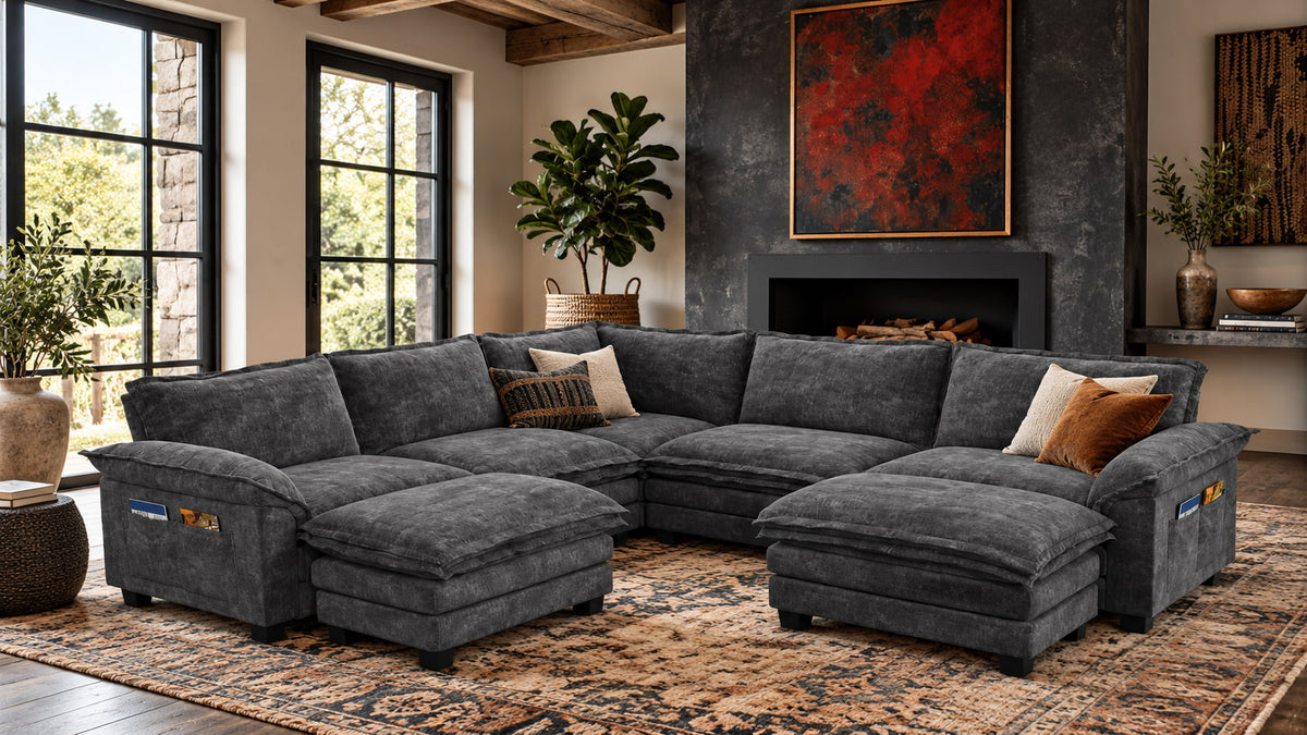PANDA 2 Seats Modular Sofa