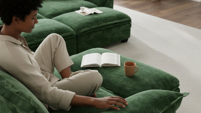 PANDA 7 Seats V Shape Modular Sofa