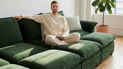 PANDA 7 Seats V Shape Modular Sofa