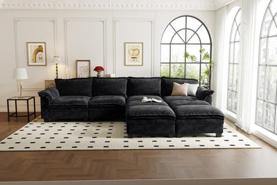 PANDA 7 Seats V Shape Modular Sofa