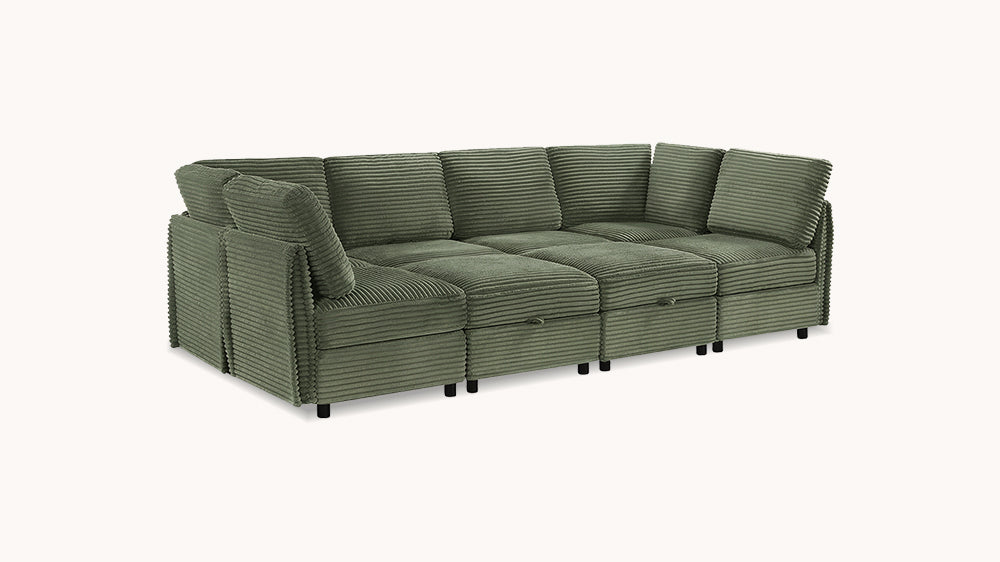 LITTLE HAWAII 4 Seats L Shape Modular Sofa
