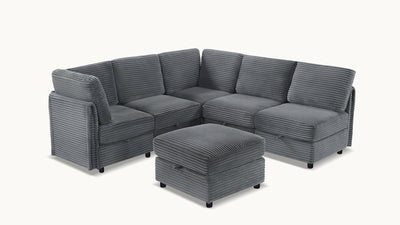 LITTLE HAWAII 4 Seats L Shape Modular Sofa