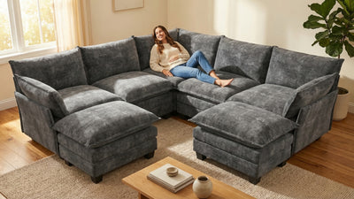 LITTLE PANDA 2 Seats  Modular Sofa