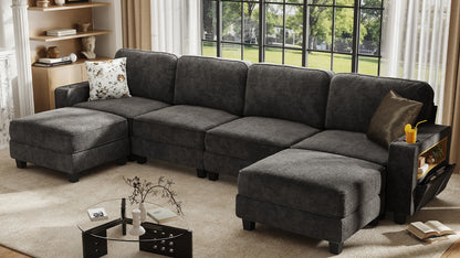 EMMA 4 Seats L Shape Modular Sofa