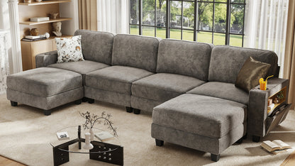 EMMA 4 Seats L Shape Modular Sofa