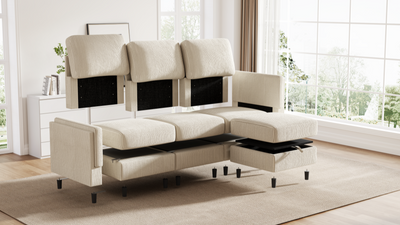 GANDALF 3 Seats Modular Sofa