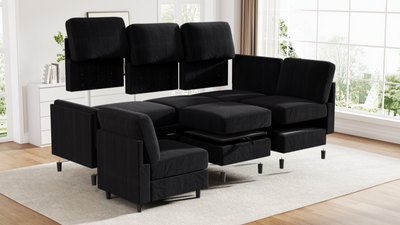 GANDALF 3 Seats Modular Sofa