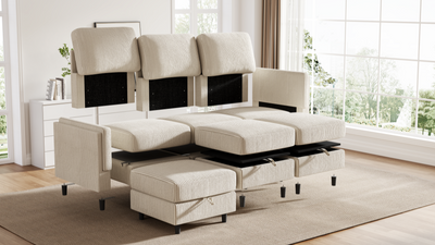 GANDALF 3 Seats Modular Sofa
