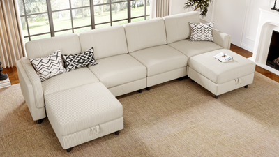 GANDALF 3 Seats Modular Sofa