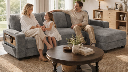 EMMA 4 Seats L Shape Modular Sofa