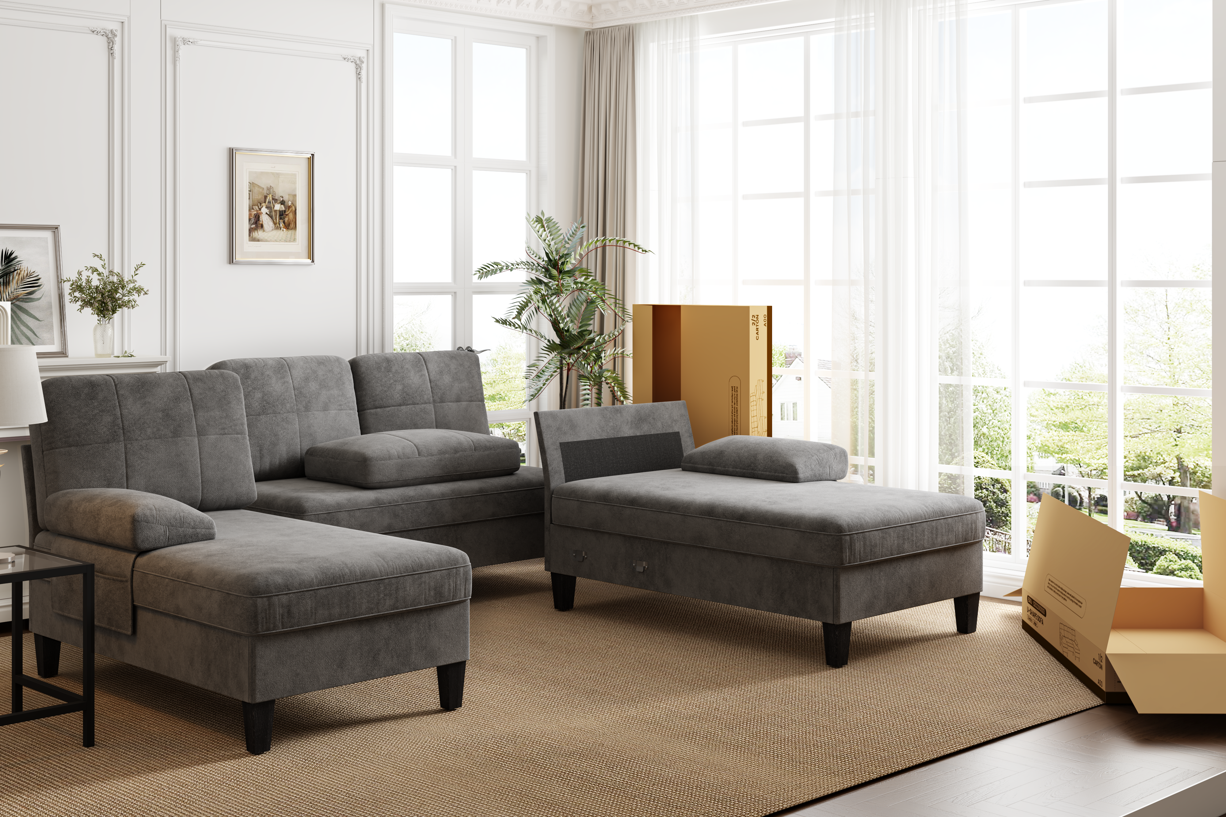 UNA Sectional Sofa