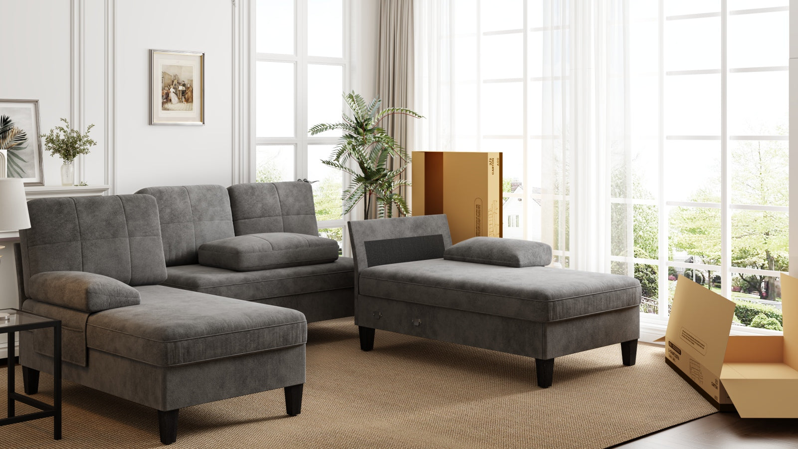 UNA Sectional Sofa