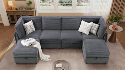 LITTLE HAWAII 4 Seats L Shape Modular Sofa