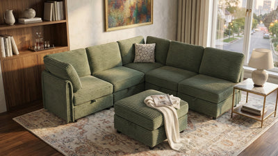 LITTLE HAWAII 4 Seats L Shape Modular Sofa