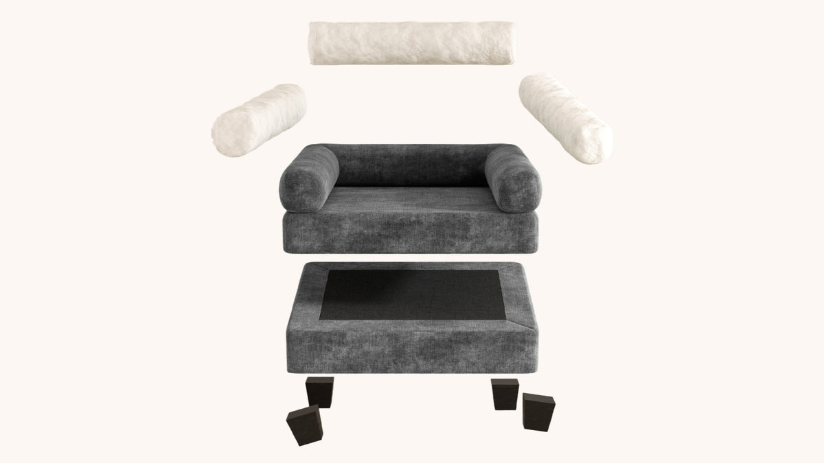 KKL 2-in-1 Removable Base Pet Couch