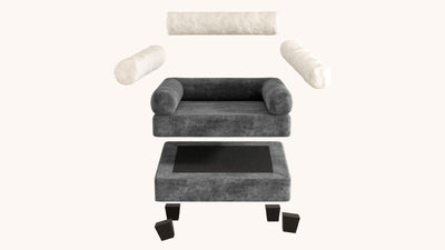 KKL 2-in-1 Removable Base Pet Couch