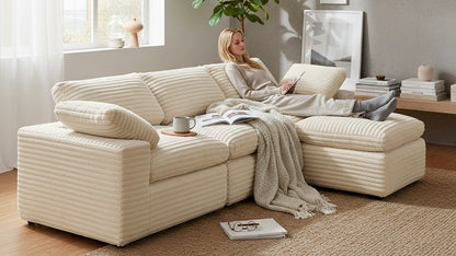 CLOUD 4 Seats Sofa Bed Modular Compressed Sofa