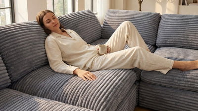 CLOUD 6 Seats U Shape Modular Compressed Sofa