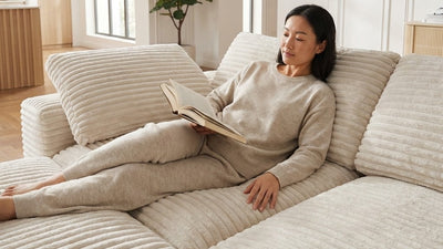 CLOUD 6 Seats U Shape Modular Compressed Sofa