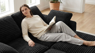 CLOUD 6 Seats U Shape Modular Compressed Sofa