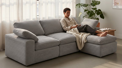 CLOUD 6 Seats U Shape Modular Compressed Sofa
