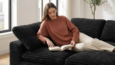 CLOUD 6 Seats U Shape Modular Compressed Sofa