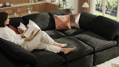 CLOUD 6 Seats U Shape Modular Compressed Sofa
