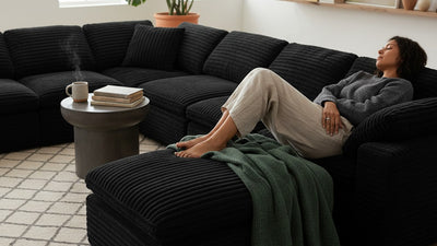 CLOUD 6 Seats U Shape Modular Compressed Sofa
