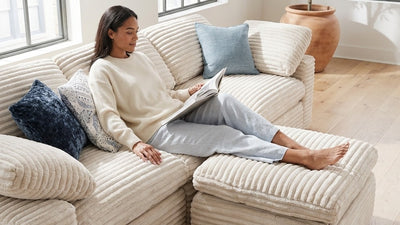CLOUD 6 Seats U Shape Modular Compressed Sofa
