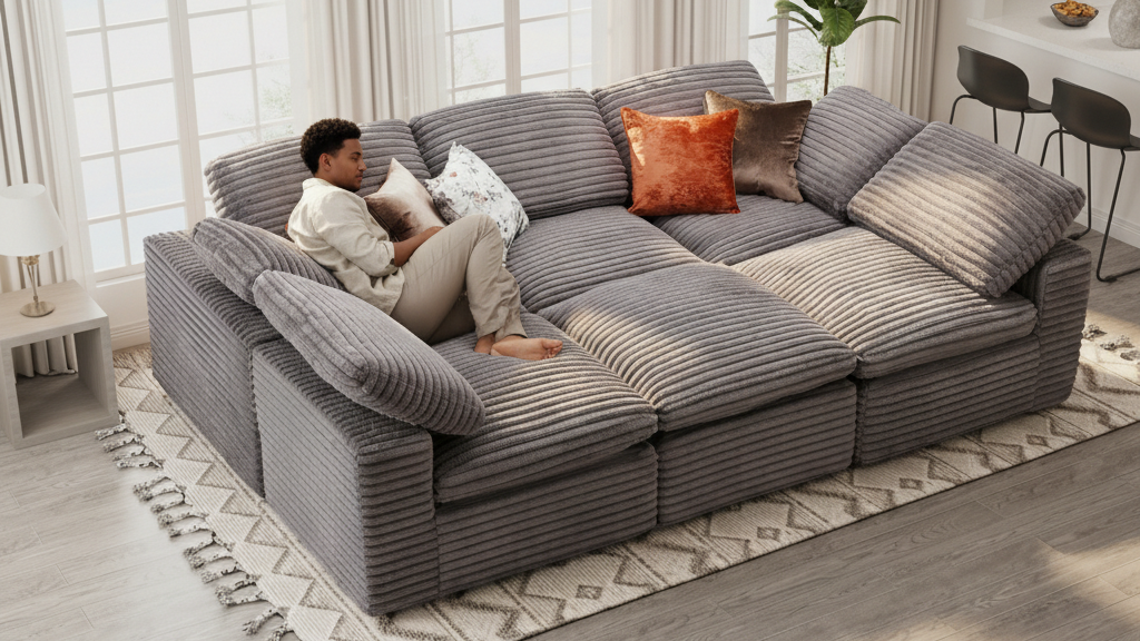 CLOUD Modular Compressed Sofa