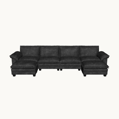 PANDA 6 Seats U Shape Modular Sofa